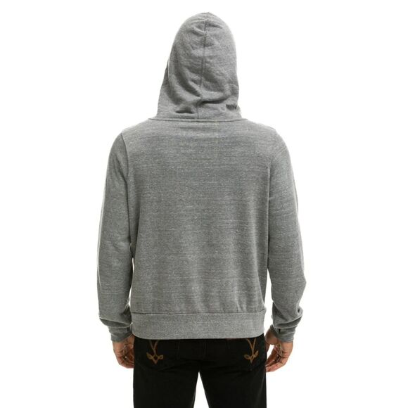 Aviator Nation Gray Hoodie with Multicolor Logo - Picture 11 of 14